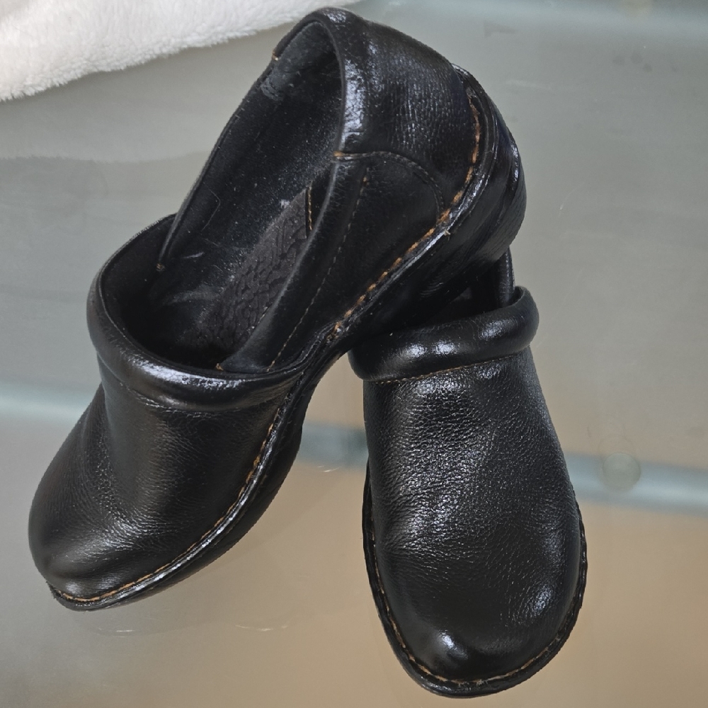 BOC Black Heeled Boots for Women